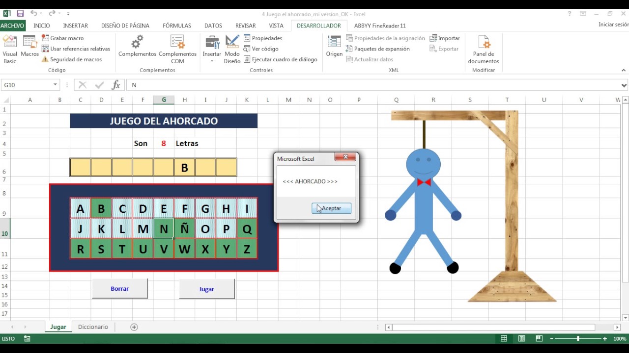 Como Hacer Un Juego En Excel Facil
