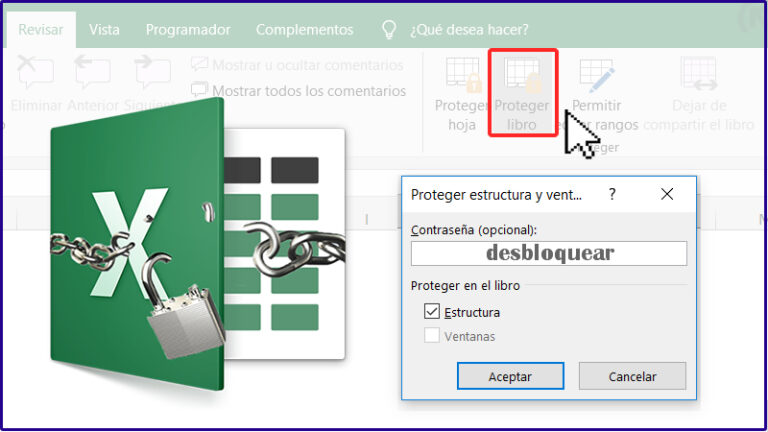 Como Desbloquear Un Libro De Excel Con Contraseña