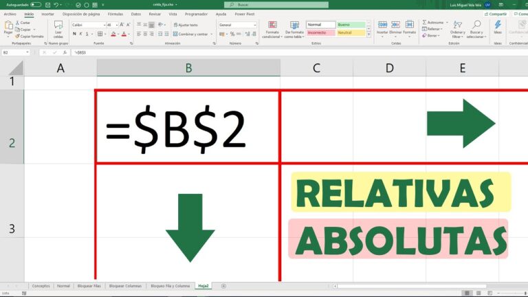 C mo Se Fija Una Celda En Excel Recursos Excel